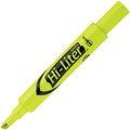 Avery Highlighter, Chisel Point, 12/DZ, Fluorescent Yellow 12PK AVE24000